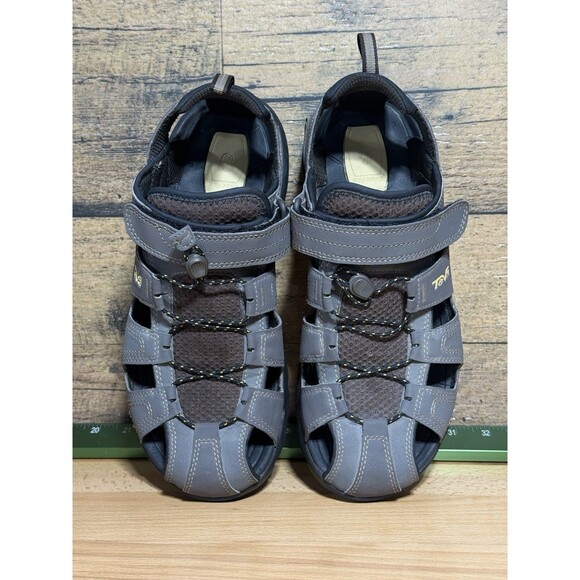 TEVA Men\'s Forebay Turkish Coffee Sandals 1001116 Sz 10 Shoes EXCELLENT!!! main image 10